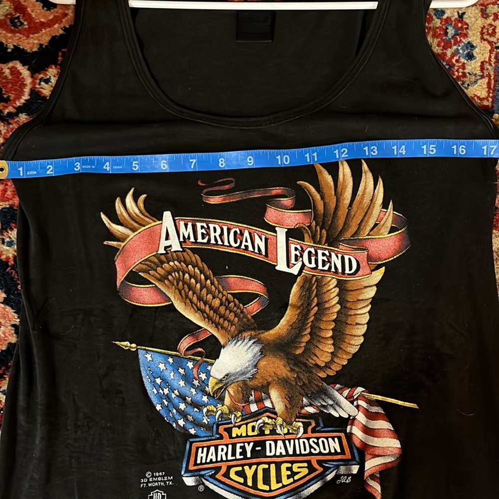 Harley Davidson vintage men’s tank top. Size medium - Picture 9 of 11